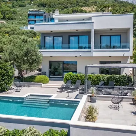 Villa Kuk With Heated Salt Water Pool - Makarska-2